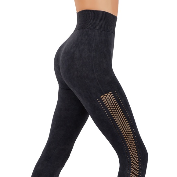 Faded workout leggings capri - Picture 2 of 4